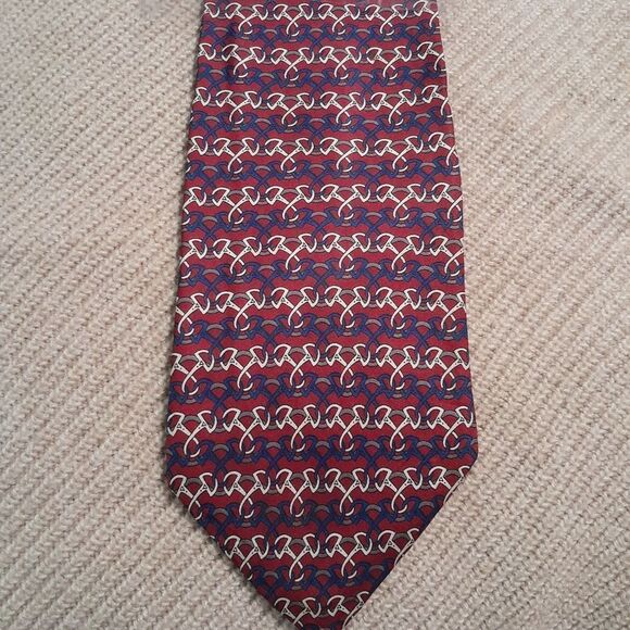 NWT Foley's Bert Pulitzer Collector's Edition Silk Tie  All Ties 3/$40 - Picture 3 of 3